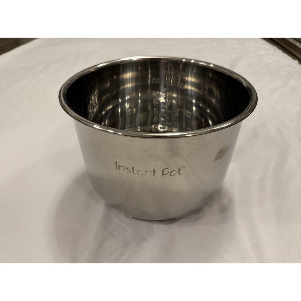 Replacement Bowl Only For InstaPot IP-LUX60 V3 6-Quart Stainless Steel